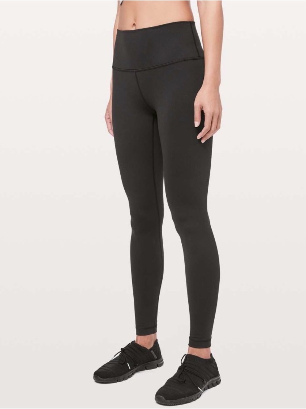 Lululemon Wunder Under High-Rise Tight *Full-On Luon 28" Black Size 10